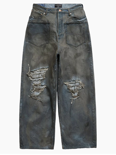BALENCIAGA Patched Pockets Jeans