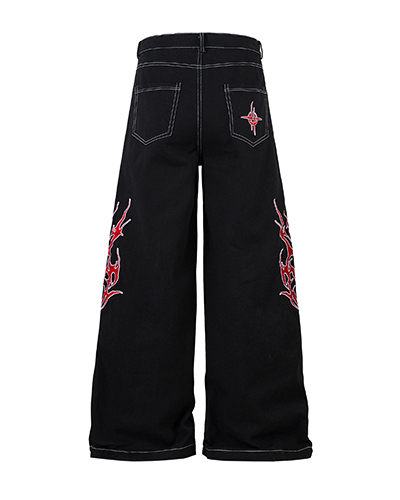 Men's Embroidery Jeans 3070