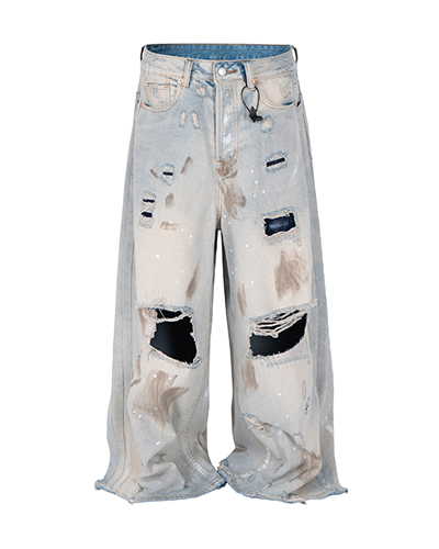 Men's Ripped & Distressed Jeans  ZJ063