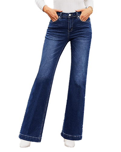 Women's Flared Jeans LL-9962