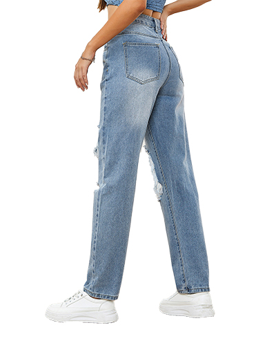 Women's straight jeansG1128Z