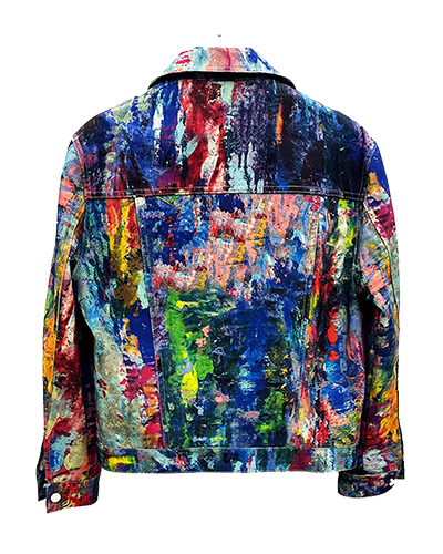 Men's 3D digital printing jeans jacket  JT1026#
