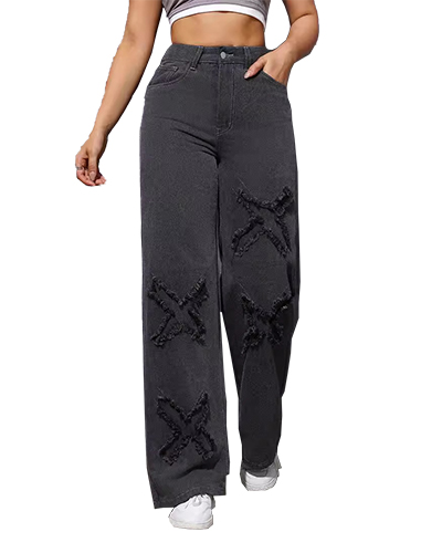 Women's Straight Jeans D-102