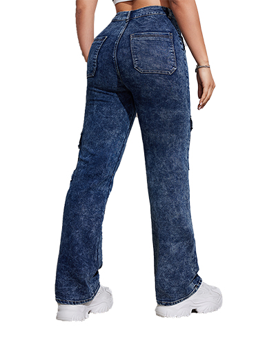 Women's Cargo Jeans 518123
